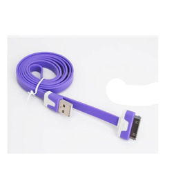 逸美達(dá)扁平充電數(shù)據(jù)線 為蘋(píng)果iPhone 4/4s打造的實(shí)用之選